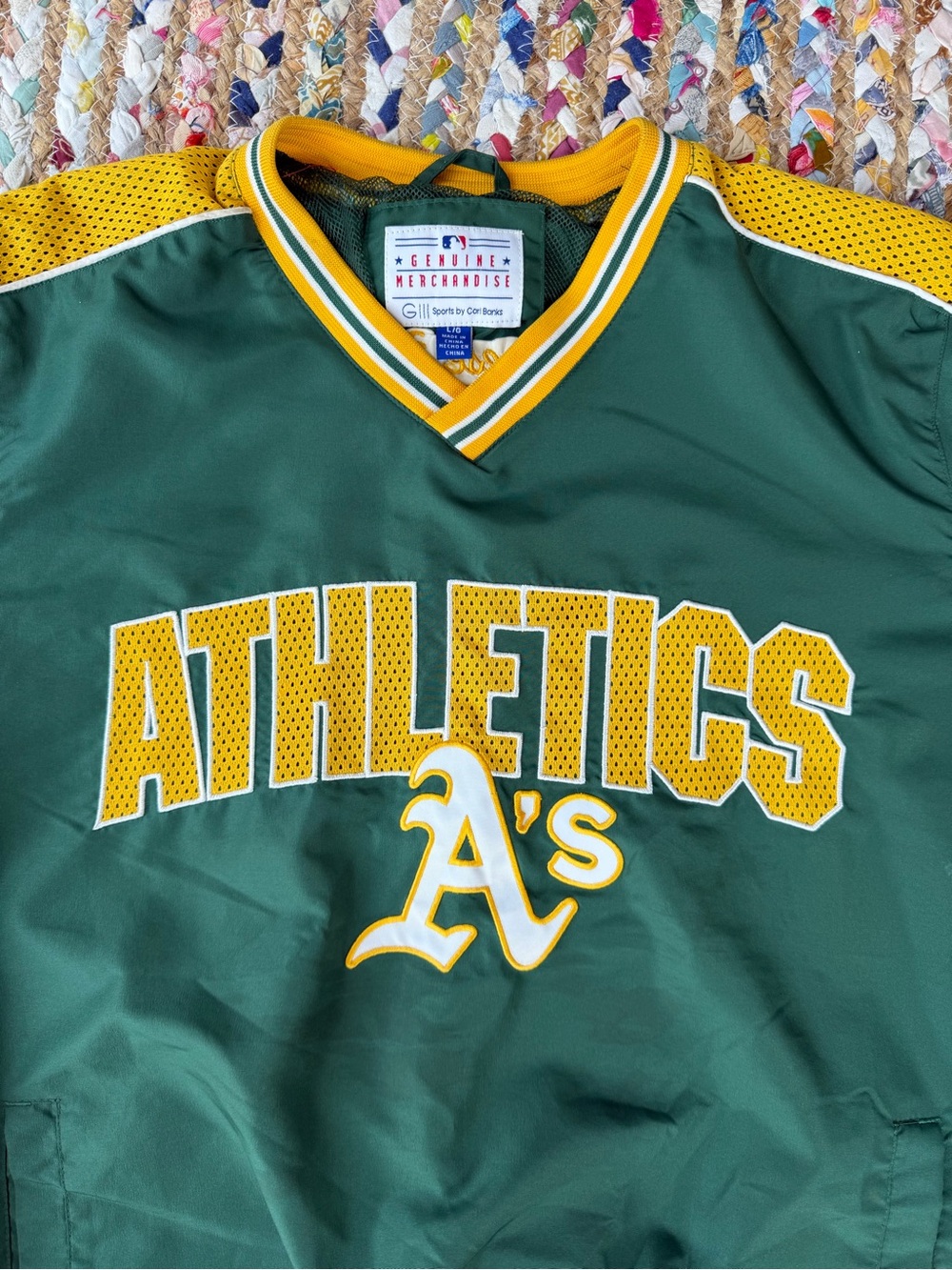 Oakland A’s Vintage Windbreaker